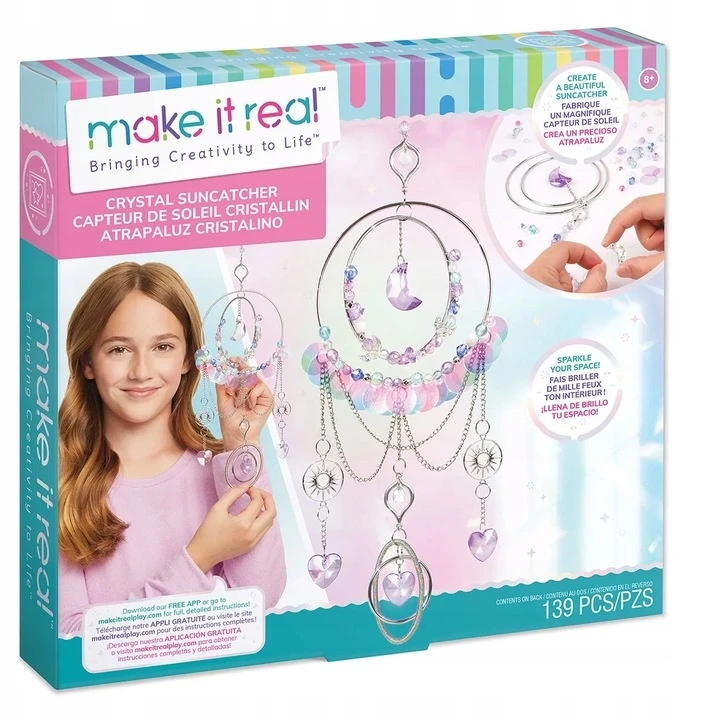 Make It Real Padarykite tai Real Crystal Sun Dreamcatcher apyrankių rinkinys 1420