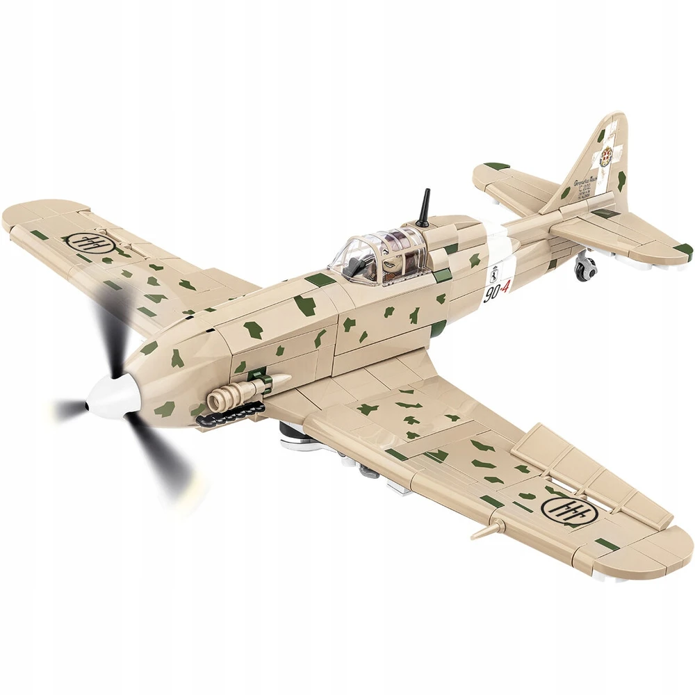 Maketas - COBI - Macchi C.202 'Folgore' - 576 dalys - Plastikas - Renkama pačiam