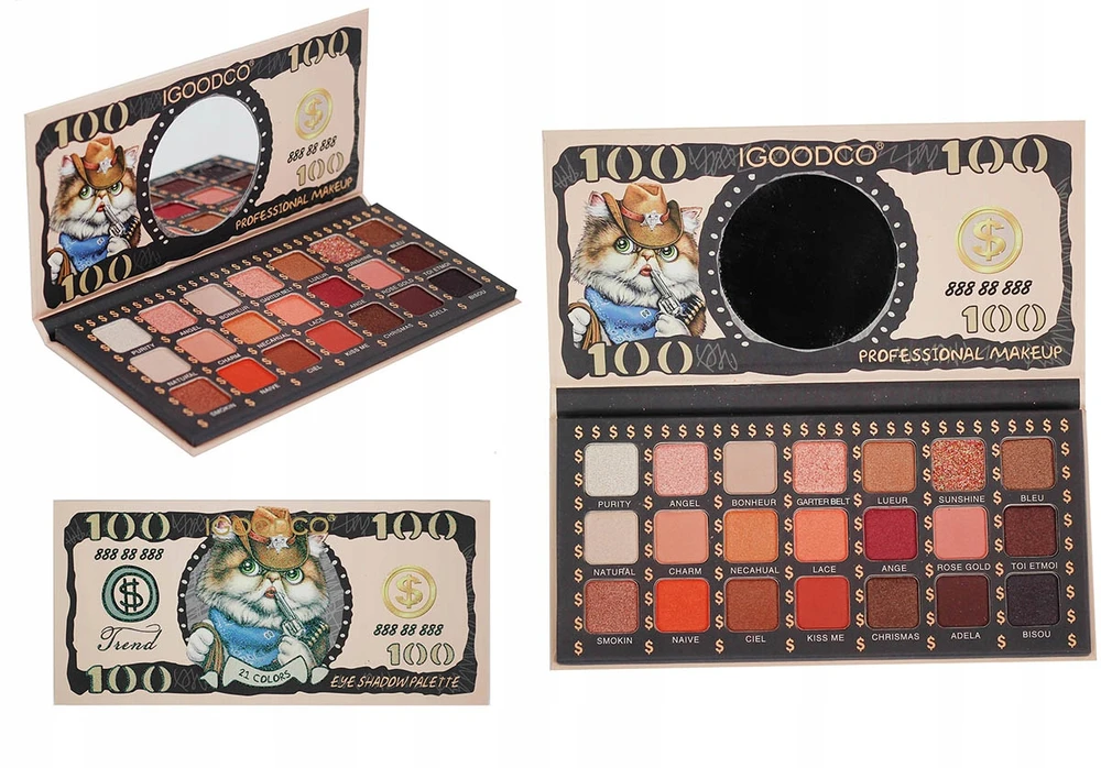 MAKEUP SHADOW RINKINYS SHADOWS GLITTER PALETTE