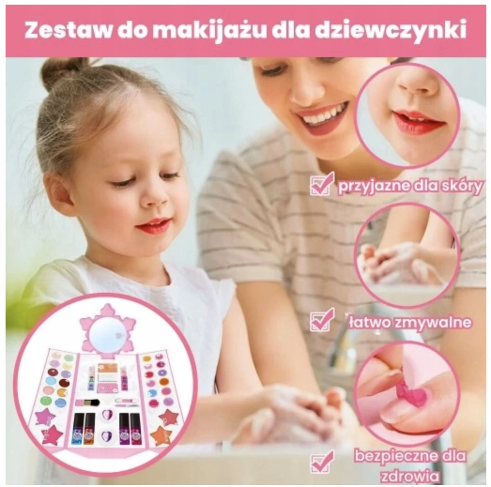 MAKIAŽINĖS KOSMETIKOS DĖŽUTĖ XXL MERGAITEI