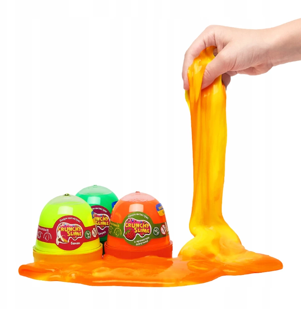 Maksik Glutek Slime Crunchy Masa Plastyczna Elastyczna Pachnąca
