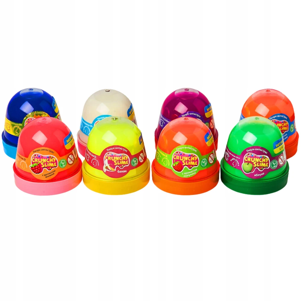 Maksik Glutek Slime Crunchy Masa Plastyczna Elastyczna Pachnąca