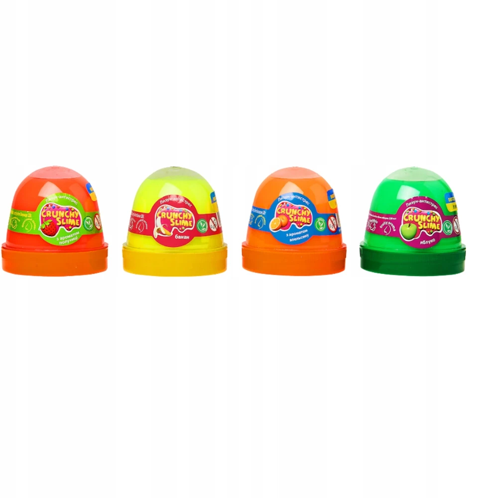 Maksik Glutek Slime Crunchy Masa Plastyczna Elastyczna Pachnąca