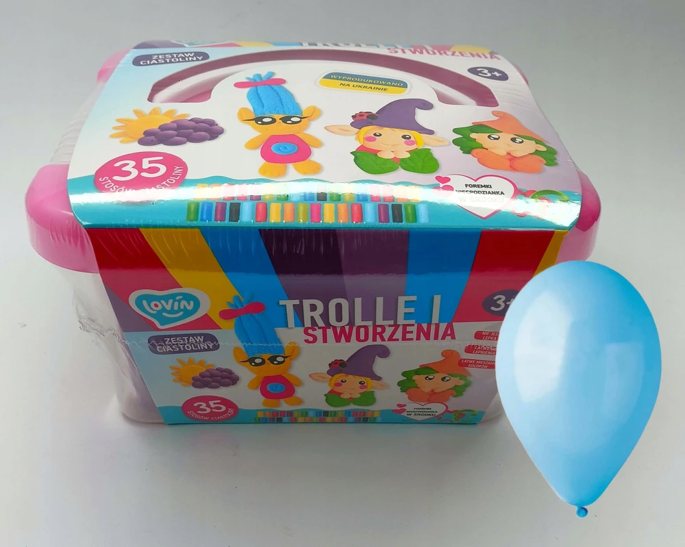 Maksik Kūrybinis rinkinys Trolls Creatures Plastilinas Žaidimo tešla formų modeliavimui
