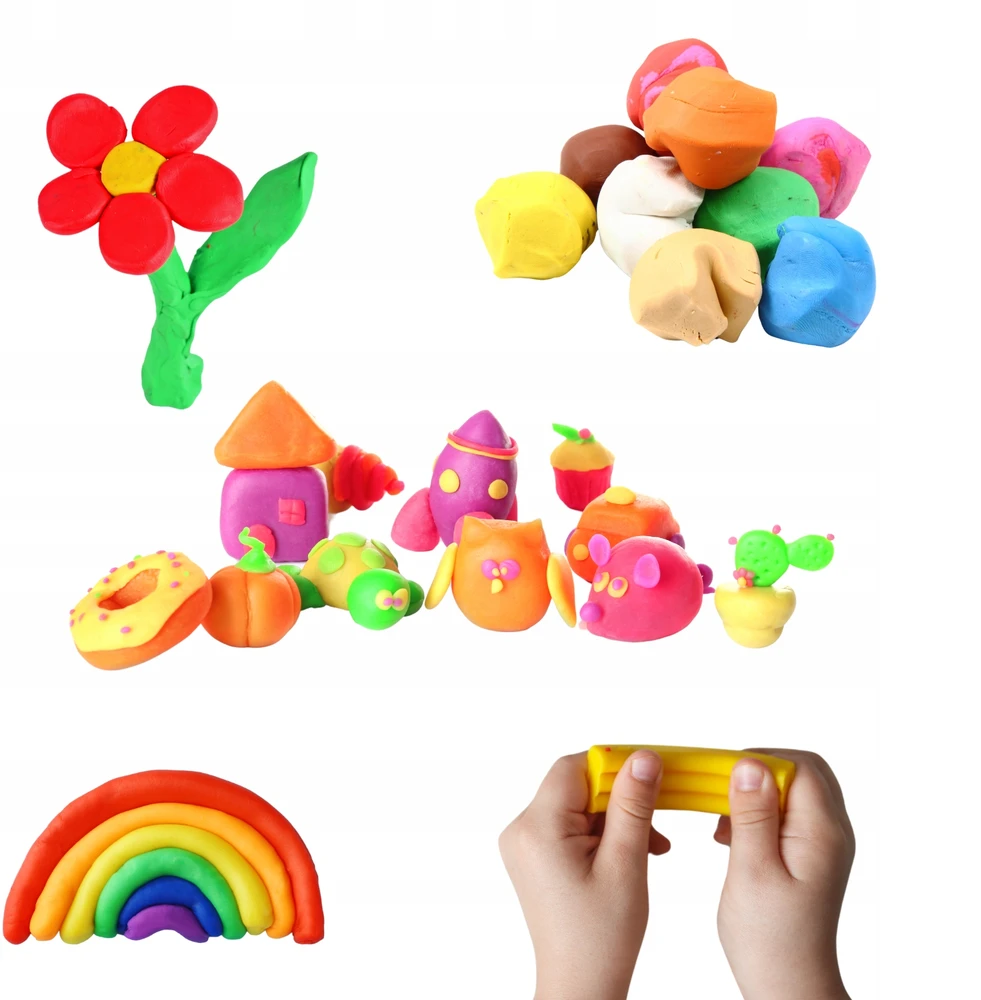 Maksik Kūrybinis rinkinys Trolls Creatures Plastilinas Žaidimo tešla formų modeliavimui