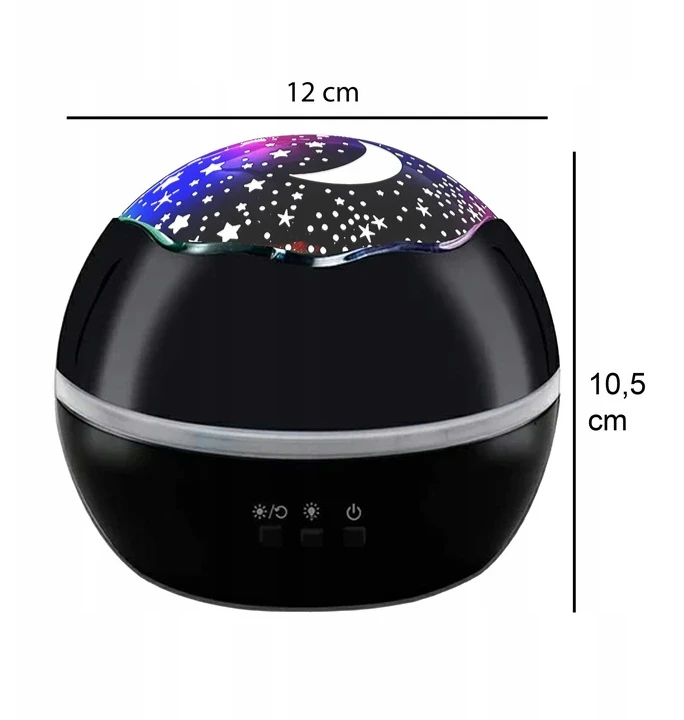 Malatec STARS SKY PROJEKTORIUS SUSIKIMAS NAKTINIS LEMPAS VAIKAMS PROJEKTORIUS DOVANŲ LED