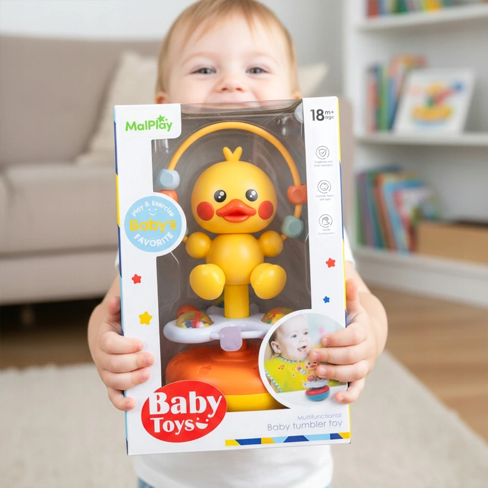 Malplay Interaktyvus bokštas kūdikimas Wańka Wstanka Ančiukas