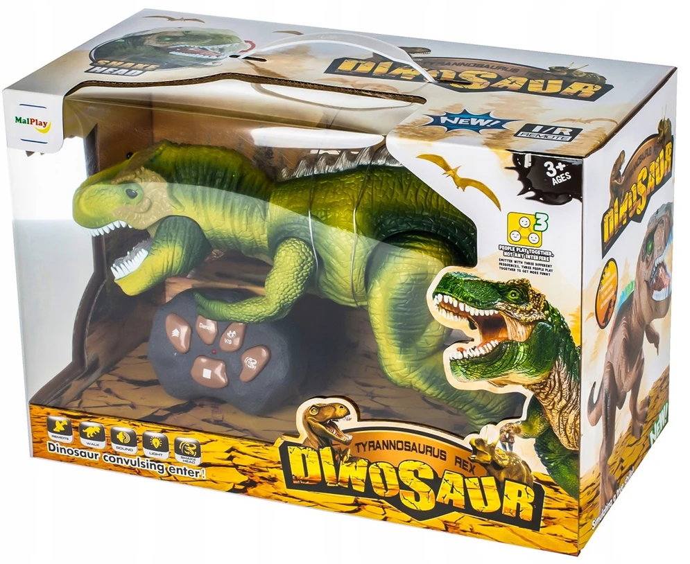 Malplay Nuotoliniu būdu valdomas dinozauras