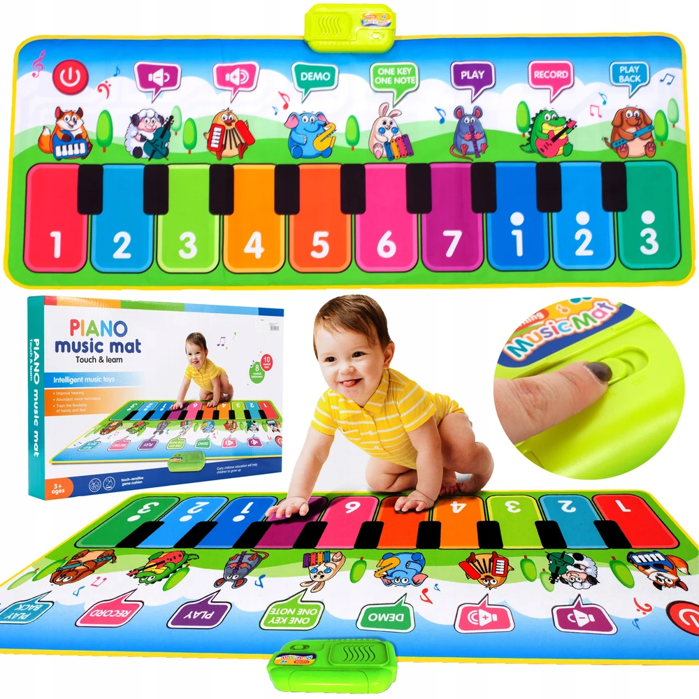 Malplay Interaktyvus muzikinis kilimėlis šokiams, 130 cm