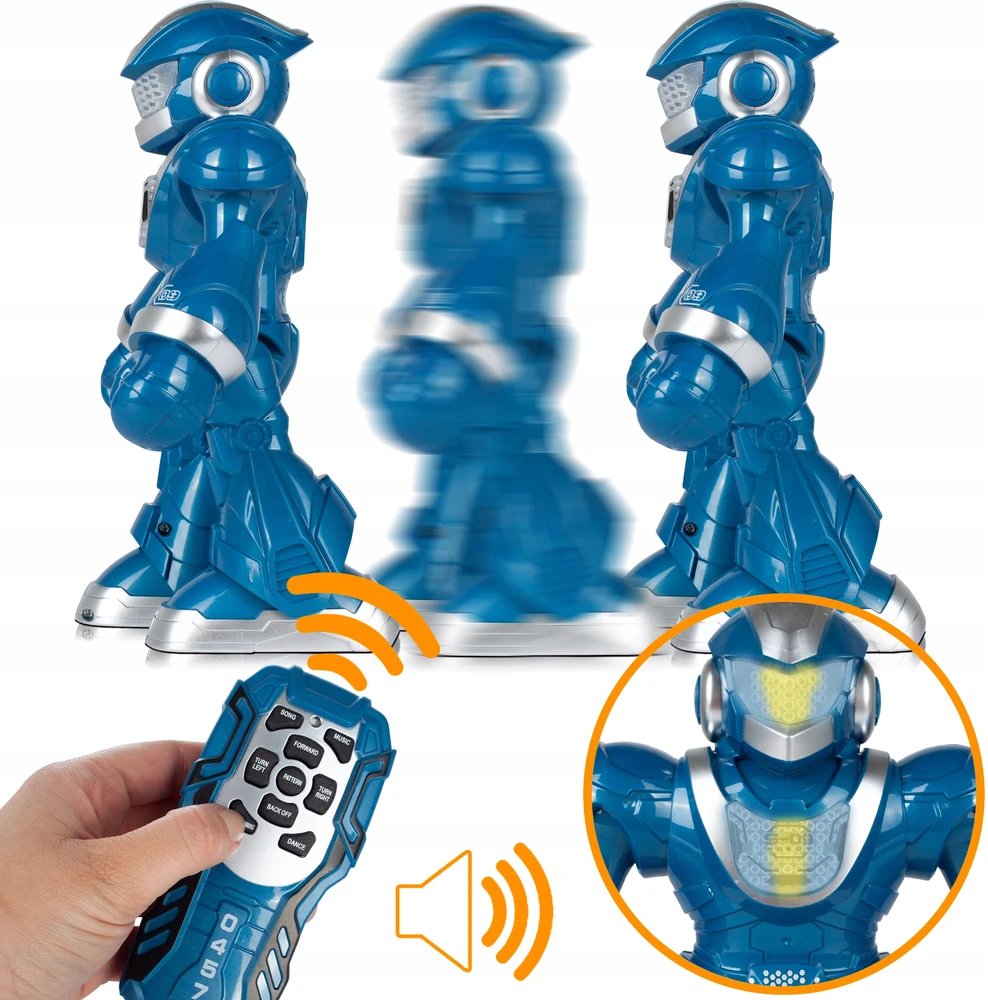 Malplay Žaislas Šokantis RC robotas MEGATRON, valdomas nuotoliniu būdu