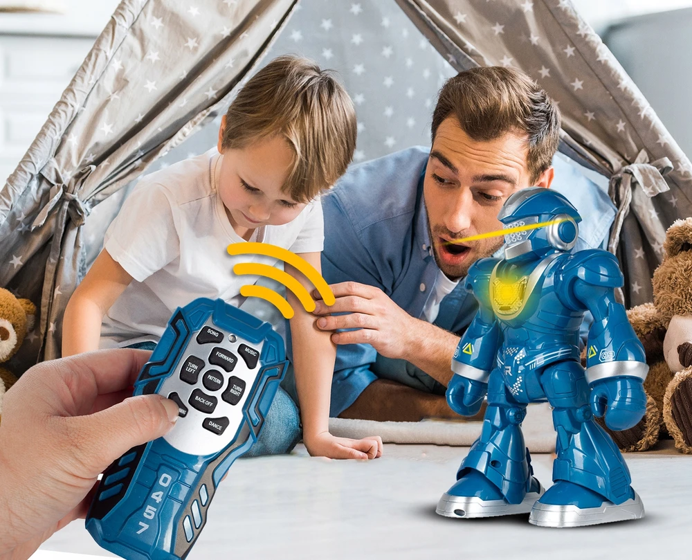 Malplay Žaislas Šokantis RC robotas MEGATRON, valdomas nuotoliniu būdu