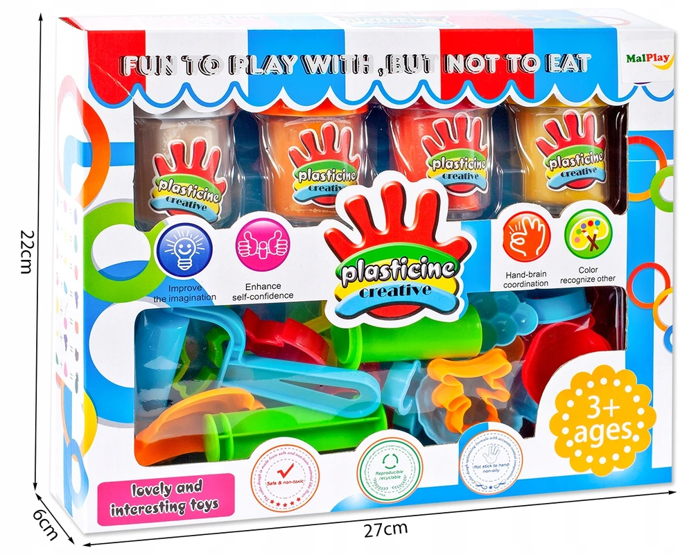 Malplay Modelino rinkinys su formelėmis