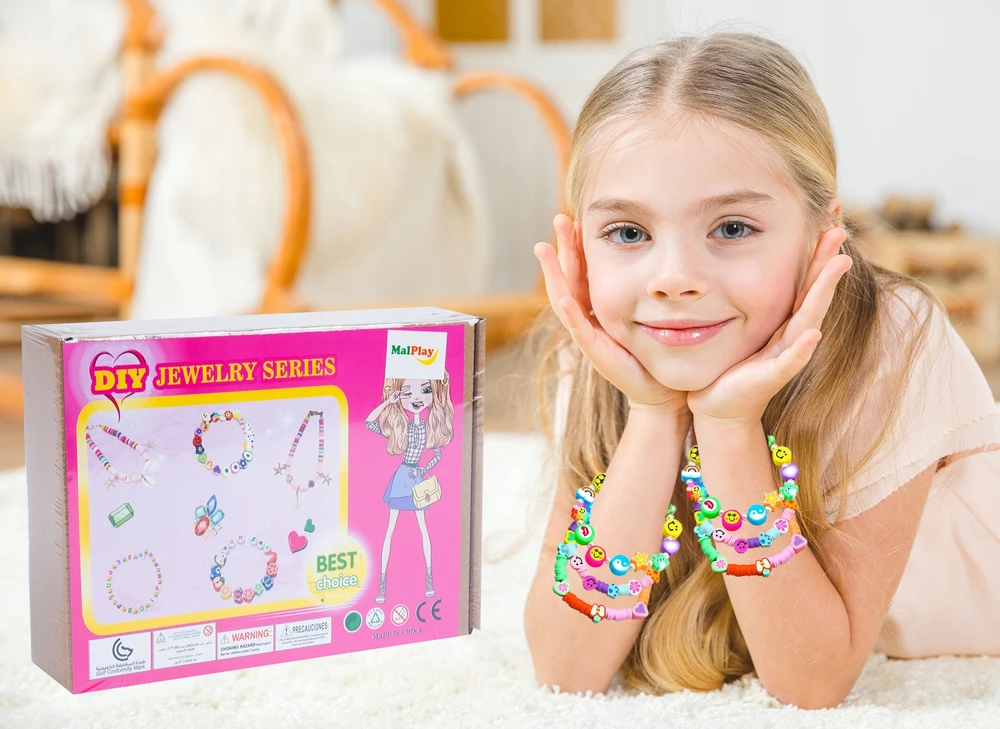 Malplay SPALVINGŲ KAROLIŲ RINKINYS 1000 Vnt. DIY PAPUOŠALŲ