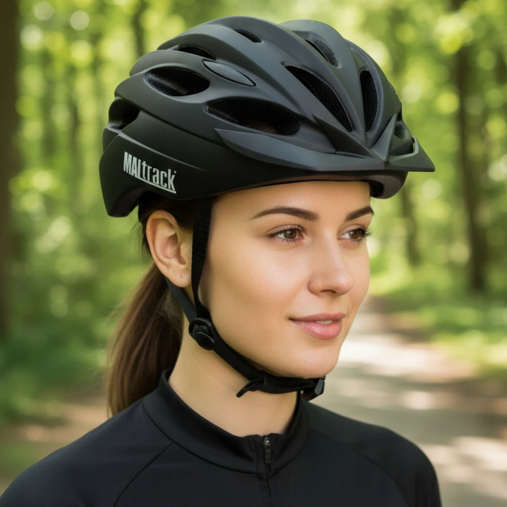 Maltrack DVIRAČIO ŠALMAS VYRAMS MOTERIŠKAS MTB DVIRAČIO REGULIUOJAMAS PATOGUS 58-61 LIGHT