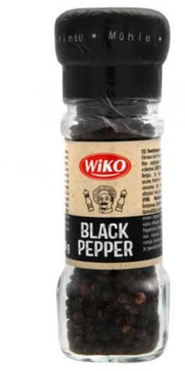 Wiko malūnėlis Juodas Pepper, 50g