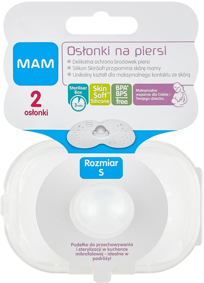 MAM krūtų skydeliai S
