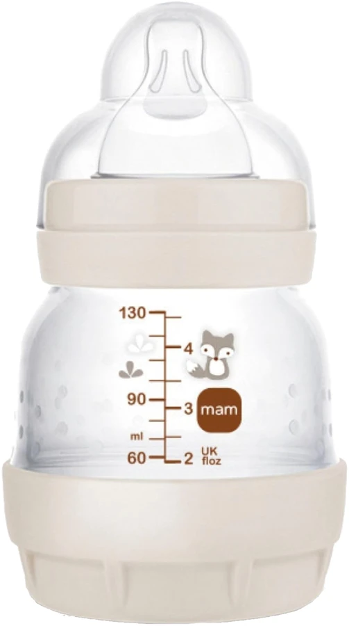 MAM Baby Anti-Colic Bottle 130 ml čiulptukas 0m Naujagimiui