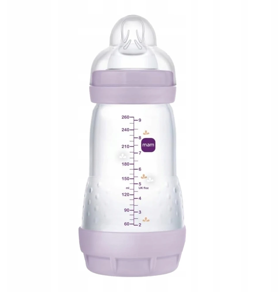 MAM Baby Anti-Colic Bottle 260 ml čiulptukas 2m+ kūdikiui