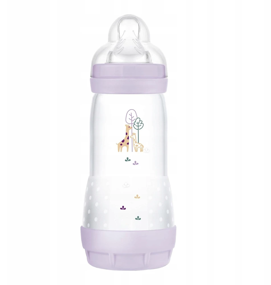 Mam Baby 1209 BUTELIUKAS A/KOL PERFECT START 320ML PLANET LOVE GIRL