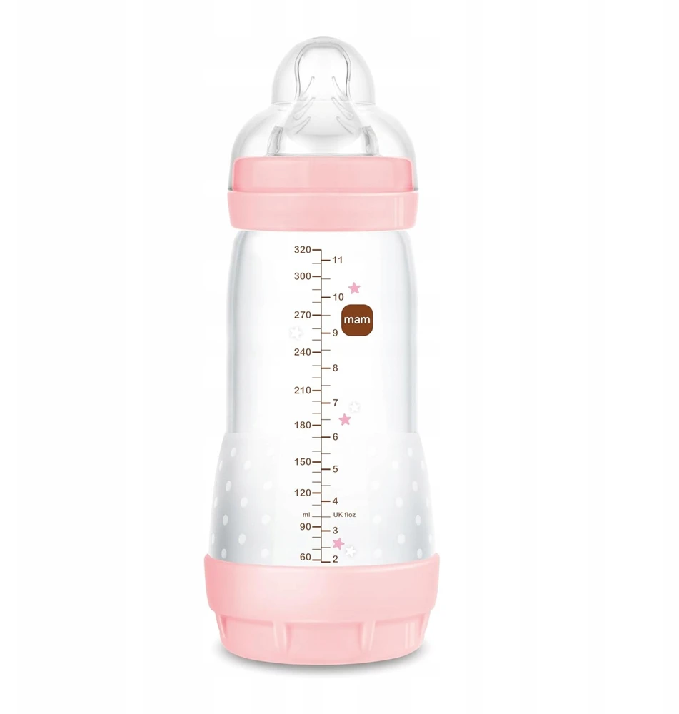 MAM Baby Anti Colic Buteliukas nuo pilvo dieglių 320 ml greitas žindukas 4m+