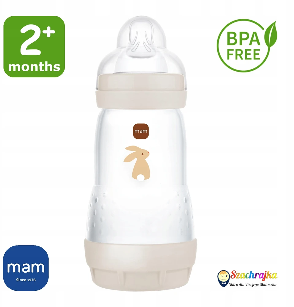 MAM 851179 Perfect Start Planet Love buteliukas nuo dieglių 260ml unisex