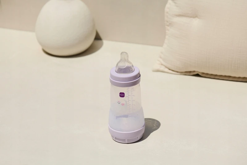 MAM 851162 Perfect Start Planet Love Anti-Colic buteliukas 260ml mergina