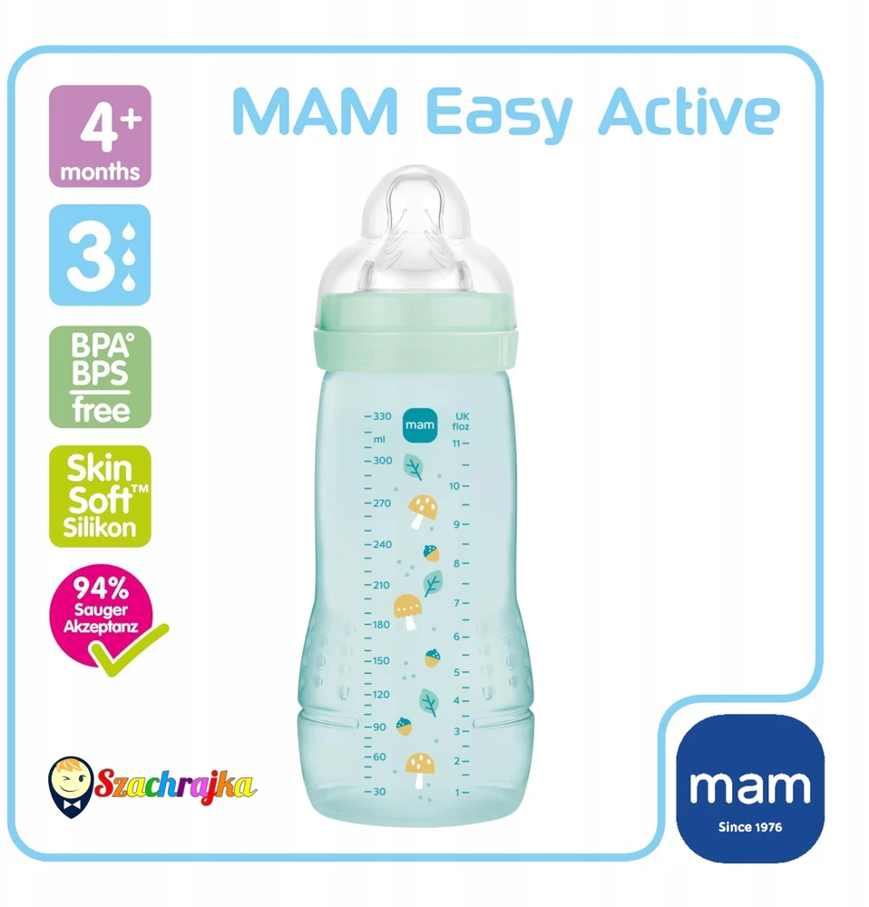 MAM 831850 Easy Active Space Adventure buteliukas 330ml berniukui