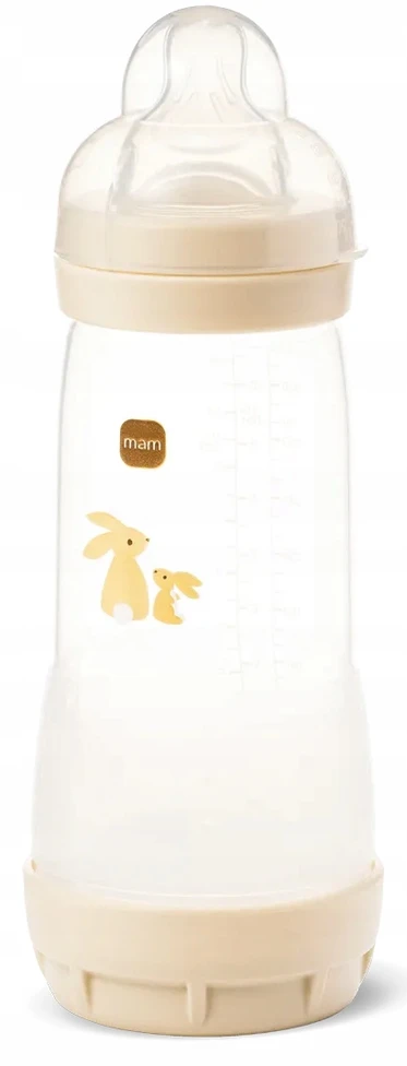 MAM BABY nuo pilvo dieglių BUTELLIS ANTI COLIC Perfect Start 320ml 4m+