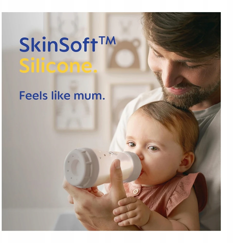 MAM Baby Papka Kaszka buteliuko žindukas 6 m+ (X) storio maistas 2 vnt.