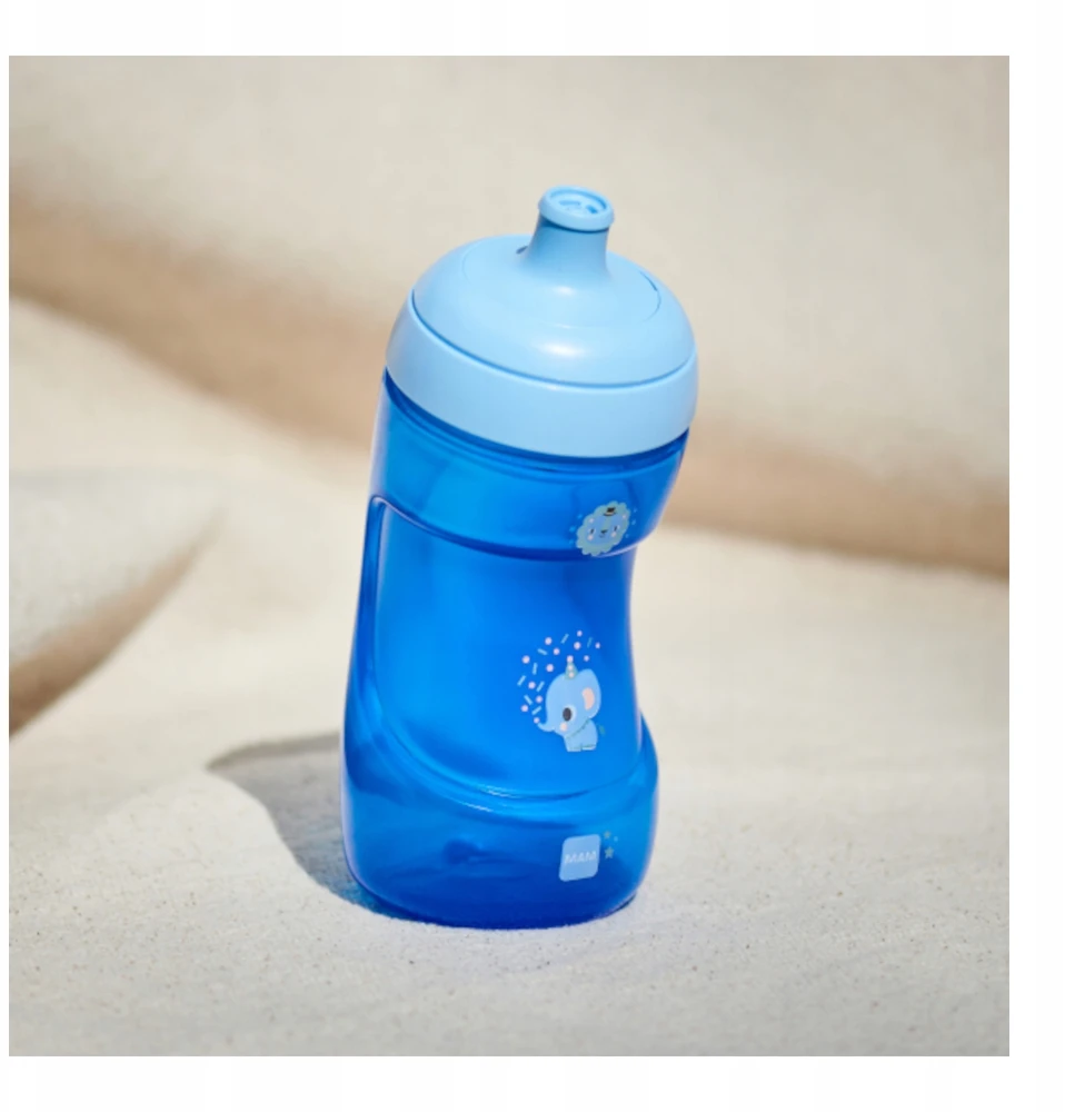Mam Akcesoria MAM Baby Sports Cup 330 ml Neišsiliejantis buteliukas 12 m+