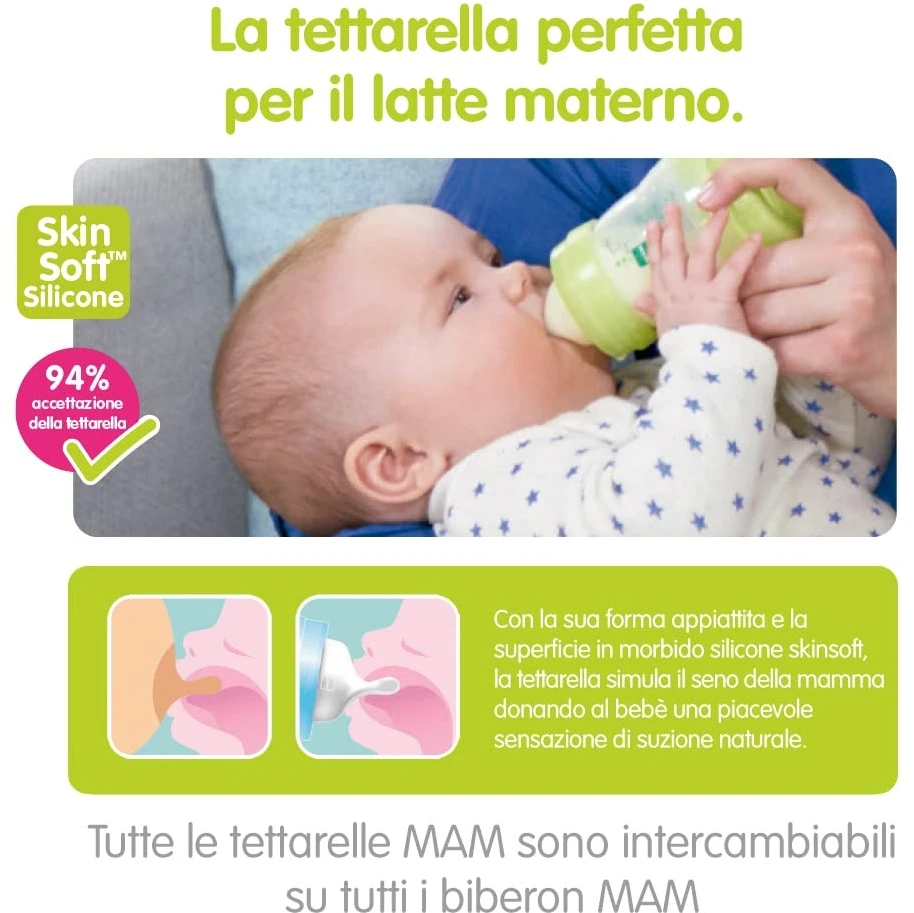 MAM Easy Start buteliukas nuo pilvo dieglių 260ml 0m+
