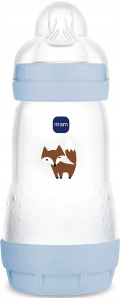 Buteliukas MAM Perfect Start su antikolikine apsauga, 260 ml Grounded in Nature