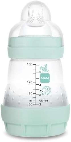 MAM ŠIRTINIMO BUTELIS A146 EASY START 160ml ANTICOLIKO MĖLYNA 0M+