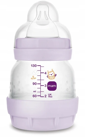 MAM 851087 Perfect Start Planet Love buteliukas nuo dieglių 130ml mergina