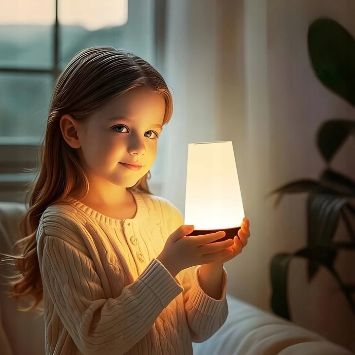 MANA Led Naktinė Lempa Rgb, Belaidė, Usb, Jutiklinė, Vaikams