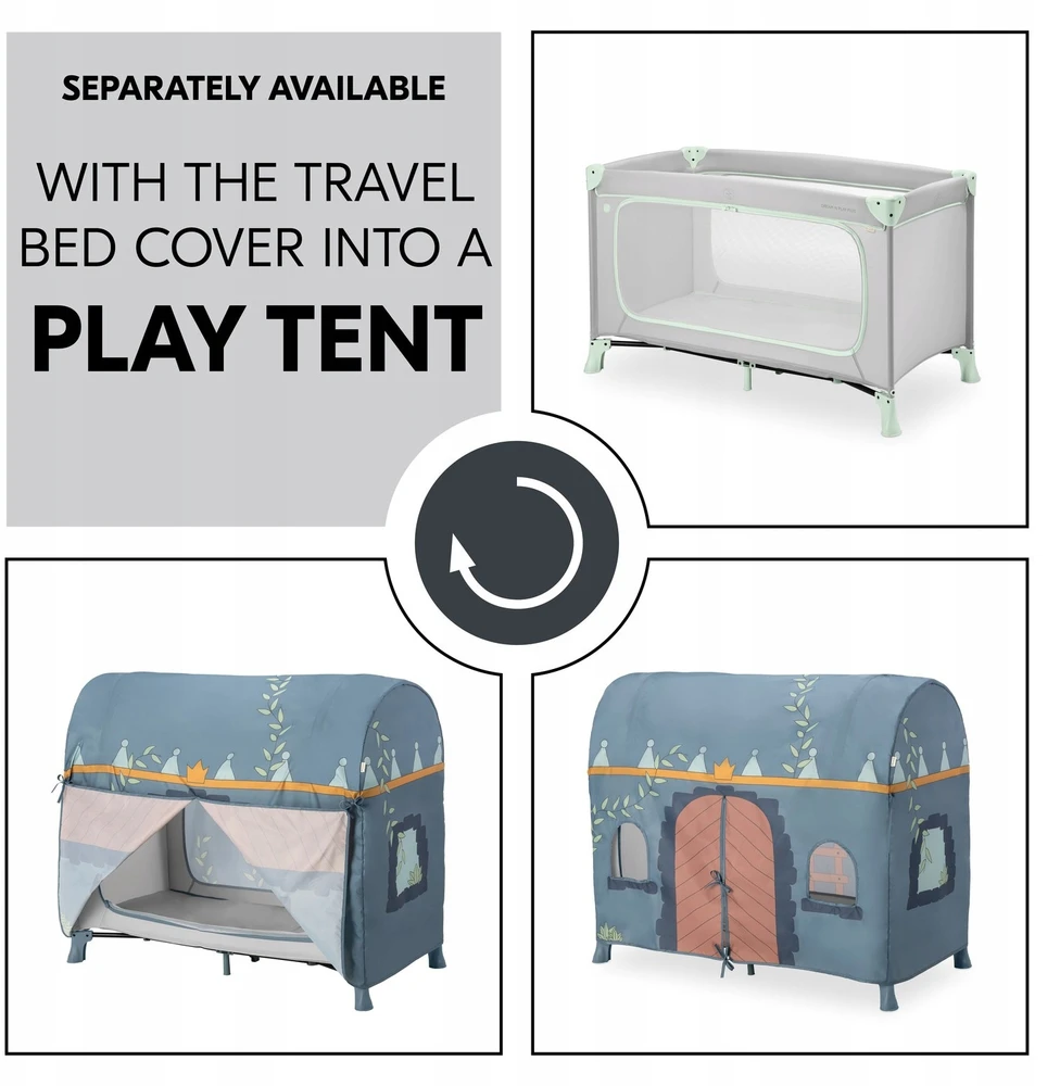 Maniežas Hauck Dream N Play Plus, dusty mint