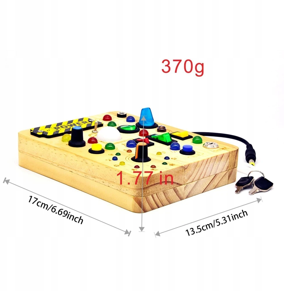 MANIPULIAVIMO ŽAISLAS,LED JUTIKLIO LENTA,MONTESSORI UGDYMAS,DIDELIS