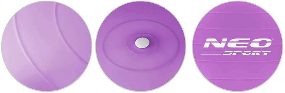 Neo-Sport Mankštos kamuolys 65 cm NS-951 violetinis