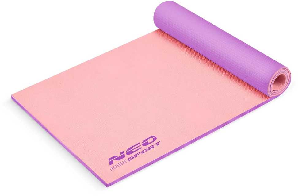 Mankštos kilimėlis 173 x 61 x 0,6 cm Neo-Sport - 19203 violetinė-rožinė