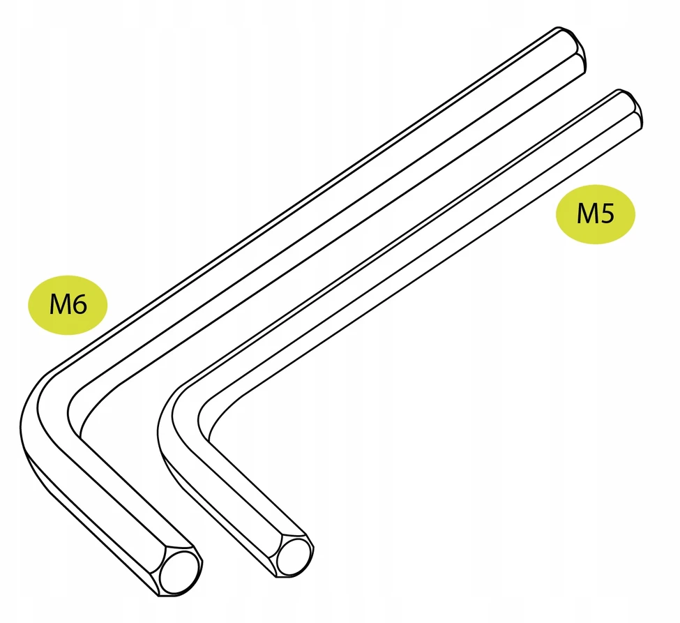 Manseri Reguliuojamas rankenos kotas 25,4x25,4 mm