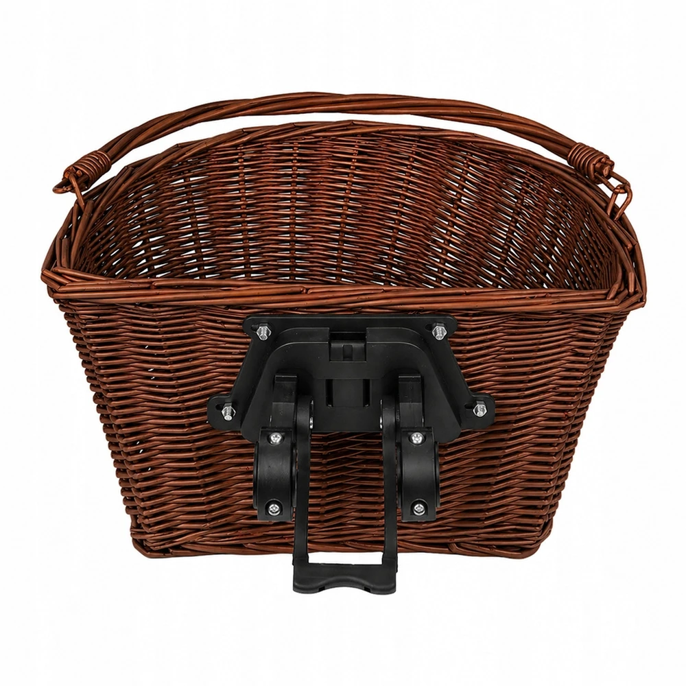 Manseri WICKER BIKE KREPŠELIS SPUSTELĖKITE SPUSTELĖK RUDAS KREPŠELĮ