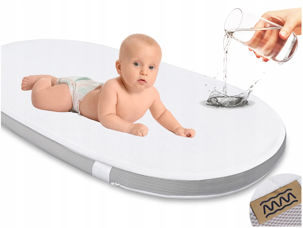 Manufaktura Materacy Ochraniacz do Łóżeczka Stokke Sleepi V3 ODDYCHA PREMIUM do čiužinys Stokke