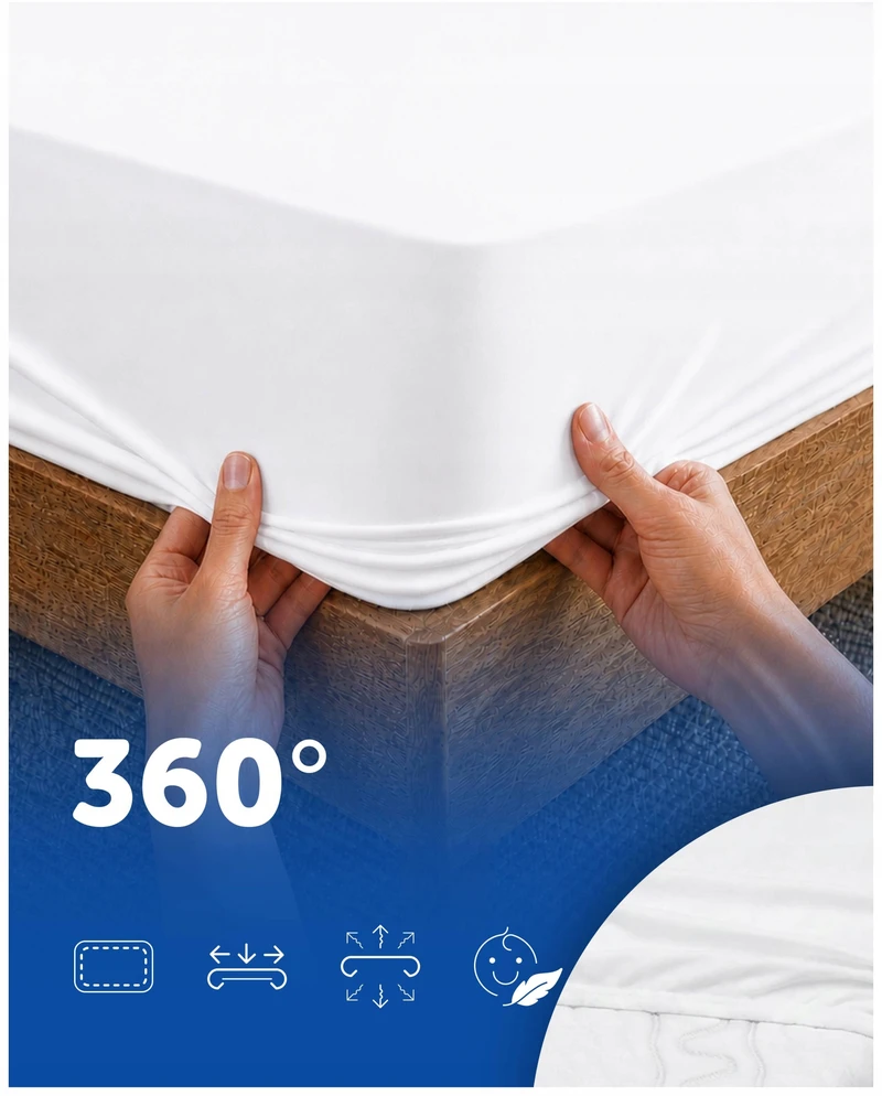 Manufaktura Materacy Patalynė 120x60 cm 100% medvilnė su elastine juostele Premium Harmony
