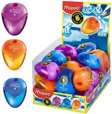 Maped Igloo drožtukas su dėžute, kairiarankiams
