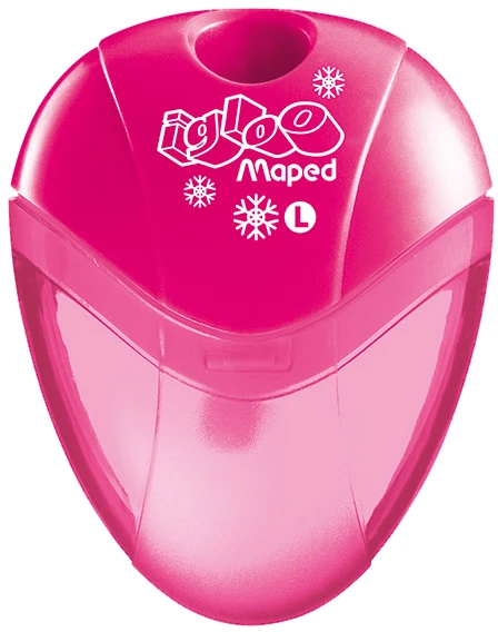 Maped Igloo drožtukas su dėžute, kairiarankiams