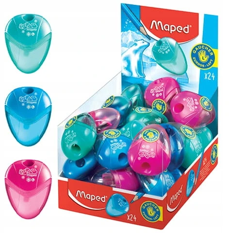 Maped Igloo drožtukas su dėžute, kairiarankiams