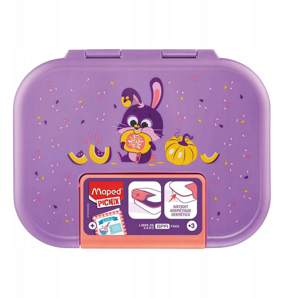 Maped Miniz Rabbit 900 ml nerūdijančio plieno pietų dėžutė