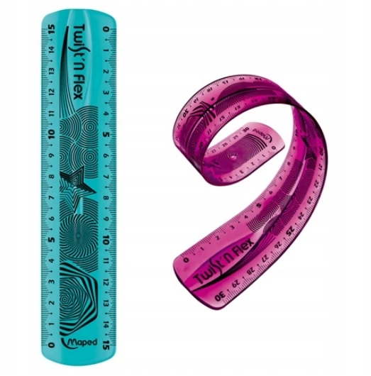 Maped Twist'n Flex 15 cm lanksti liniuotė
