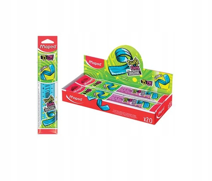 Maped Twist'n Flex 15 cm lanksti liniuotė