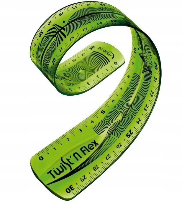 Maped Twist'n Flex 30cm liniuotė - lanksti ir tvirta